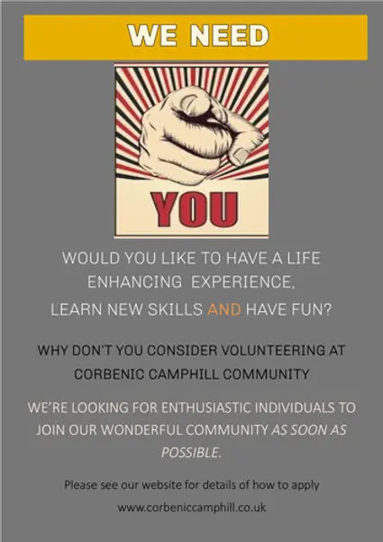 Volunteer at Corbenic