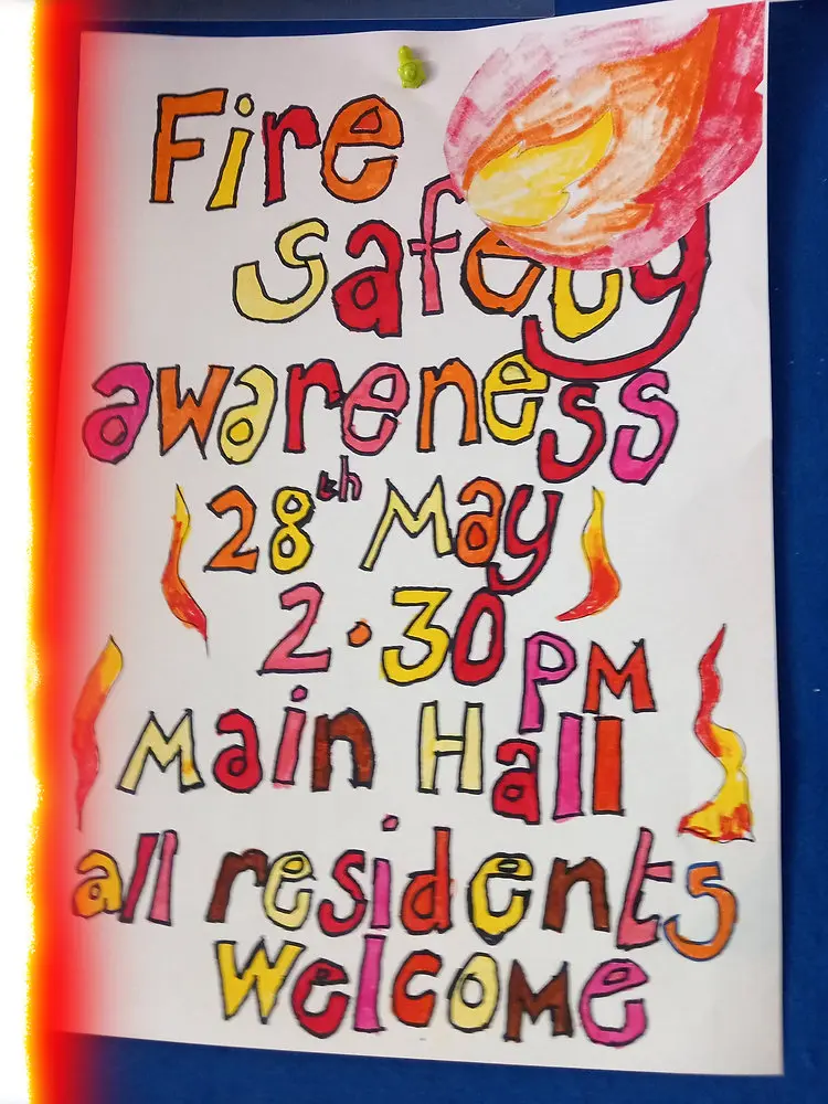 Fire Safety Awareness training for residents 2024