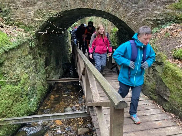 Hillwalkers Visit Maspie Den and East Lomond