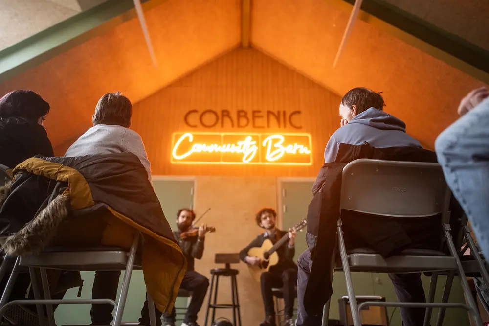 Corbenic Community Barn Opening