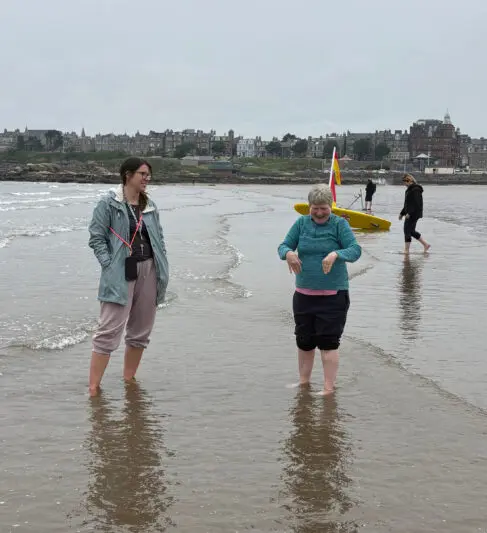 Paddling joy