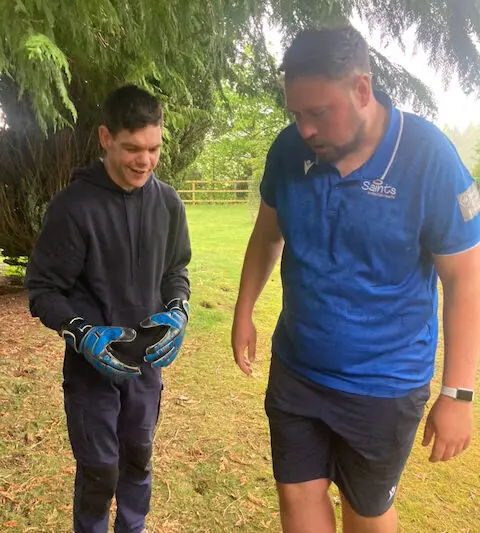 Getting goalkeeping tips