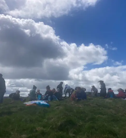 Picnic on the hill top