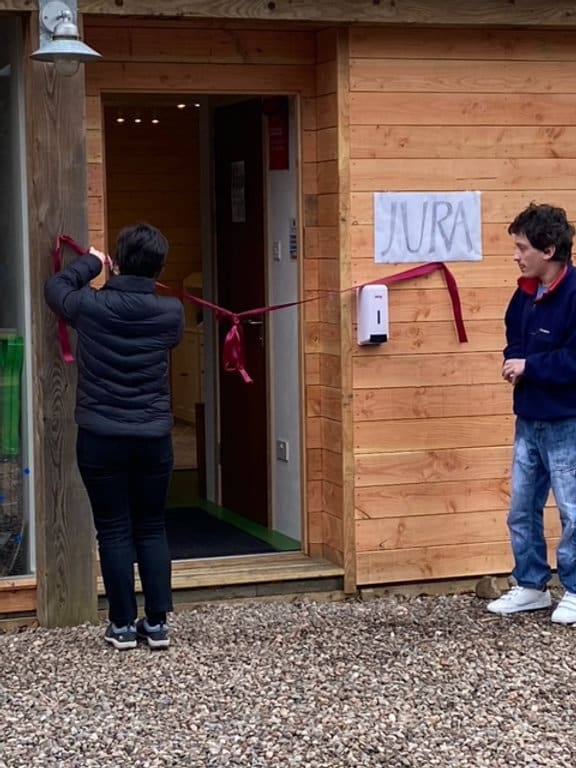 Jura day service building grand opening