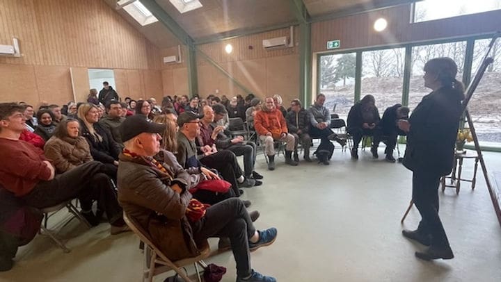 First Diary Meeting In Corbenic Community Barn