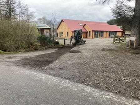 Accessible Path to Community Barn