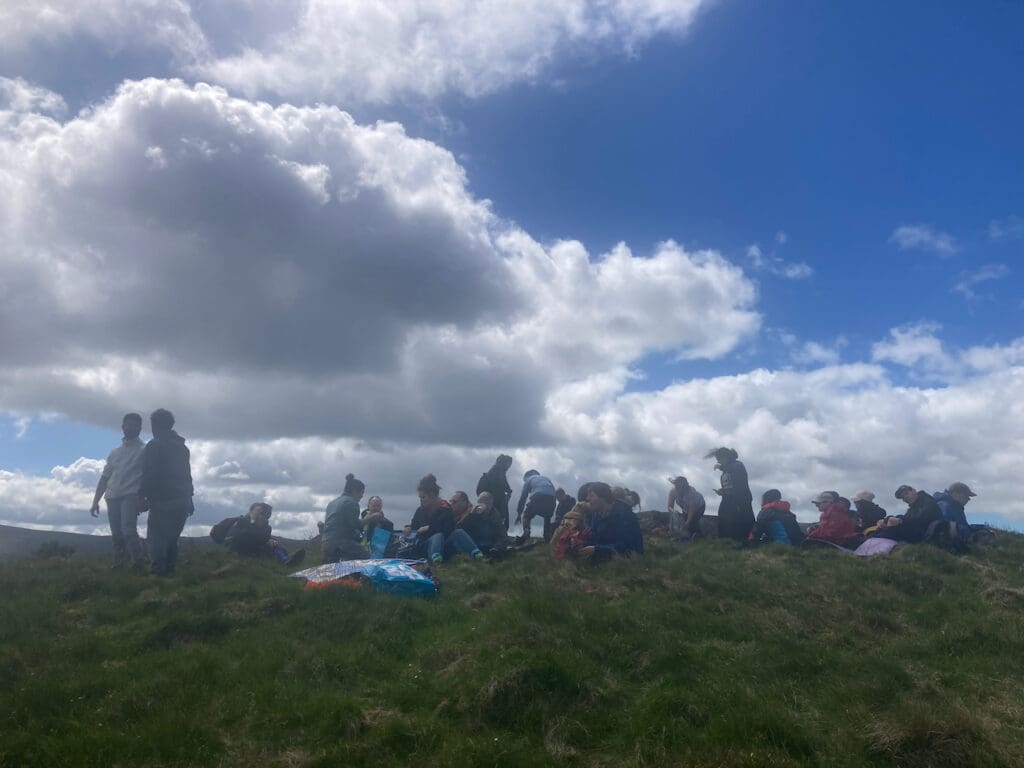 Picnic on the hill top